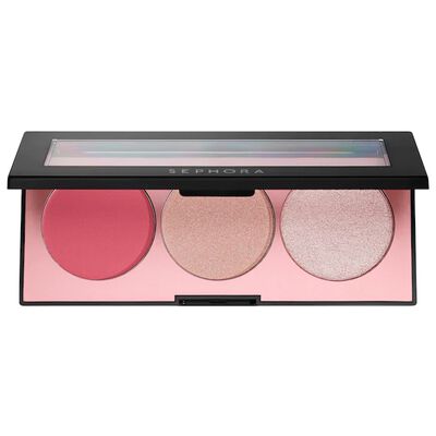 Trio Face Palette (Paleta de Iluminadores y Rubores)